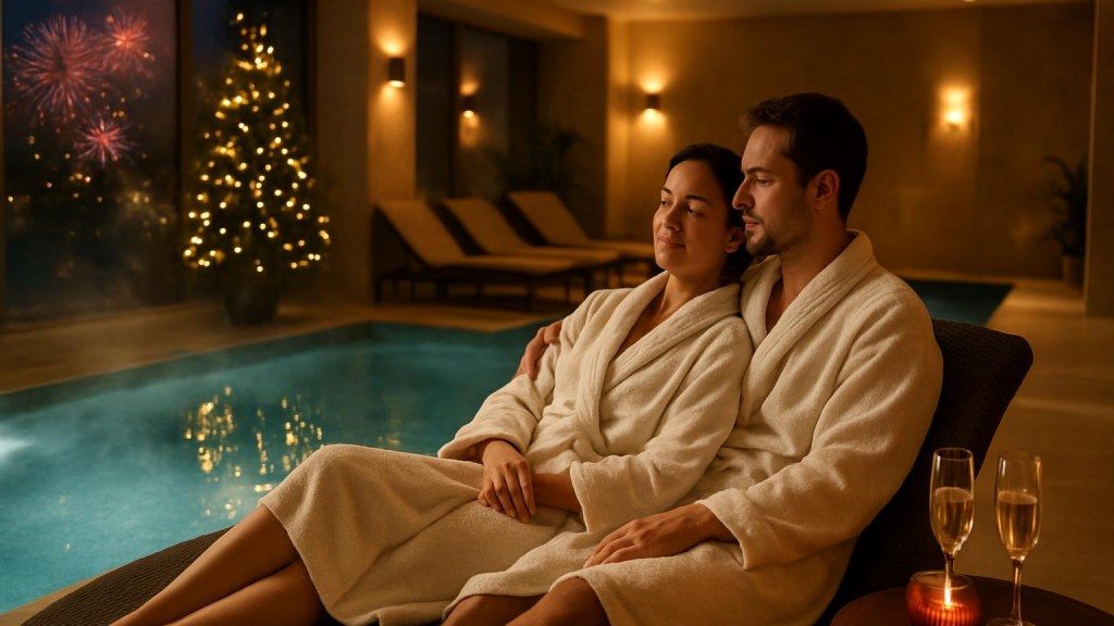 Capodanno relax ad Ancona: spa, cena e soggiorno Coppia in area benessere per un Capodanno rilassante